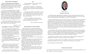 1 August NL Pastor's Pg & Spotlight 2016