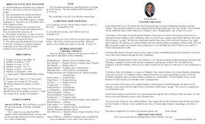 December NL Pastor's Pg & Spotlight 2015