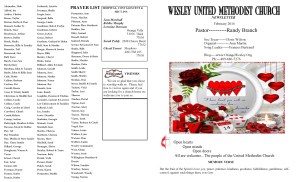 Feb. NL Front Pg & Prayer List 2016 (1)