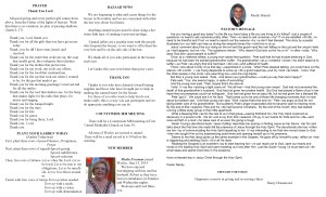 July NL Pastor's Pg & Spotlight 2014
