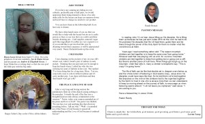 June NL Pastor's Pg & Spotlight 2014
