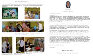 November NL Pastor's Pg & Spotlight 2014