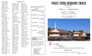 Oct. NL Front Pg & Prayer List 2013